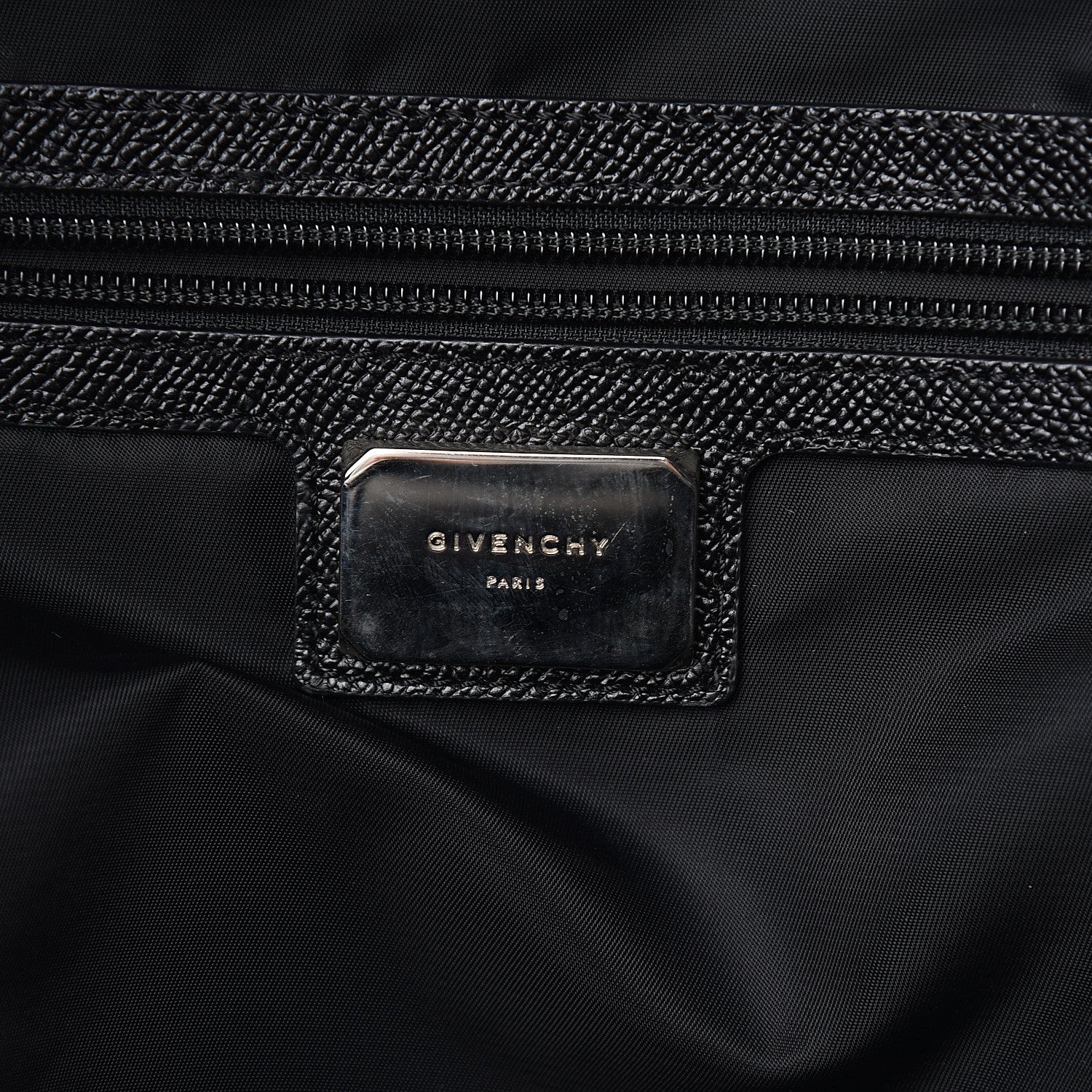 Givenchy Textured Calfskin Print Backpack Black 5 of 11