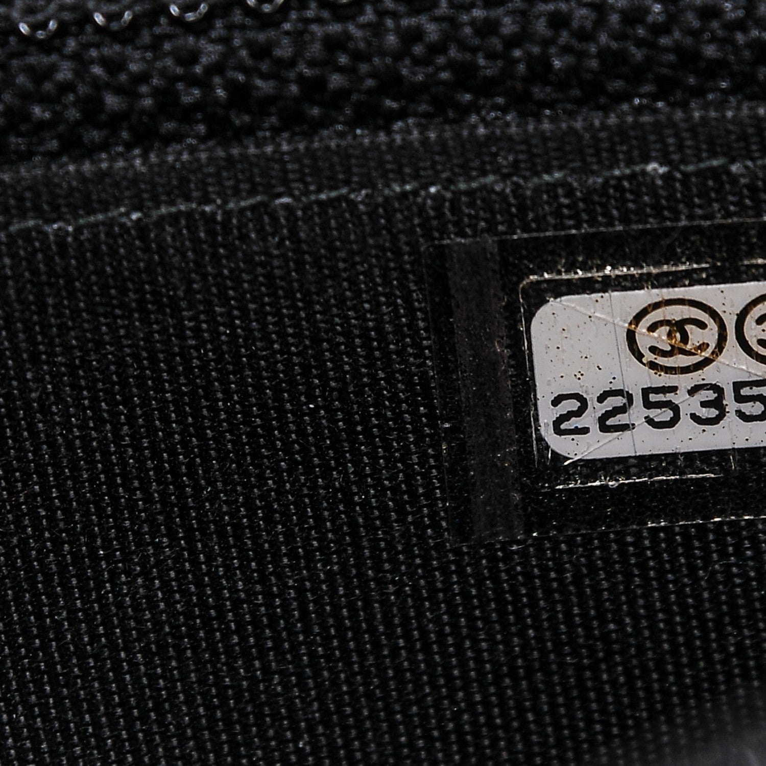 Chanel Caviar Quilted Small Boy Zip Around Wallet Black 8 of 8