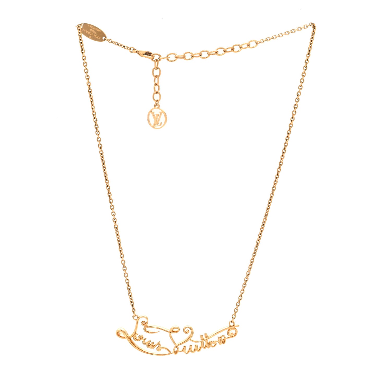 My LV Affair Necklace Gold