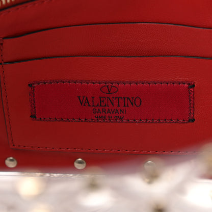 Valentino Garavani PVC Medium Rockstud Spike Shoulder Bag 6 of 9