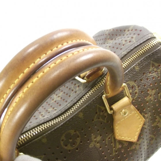 Louis Vuitton Monogram Perforated Speedy 30 Orange 6 of 12