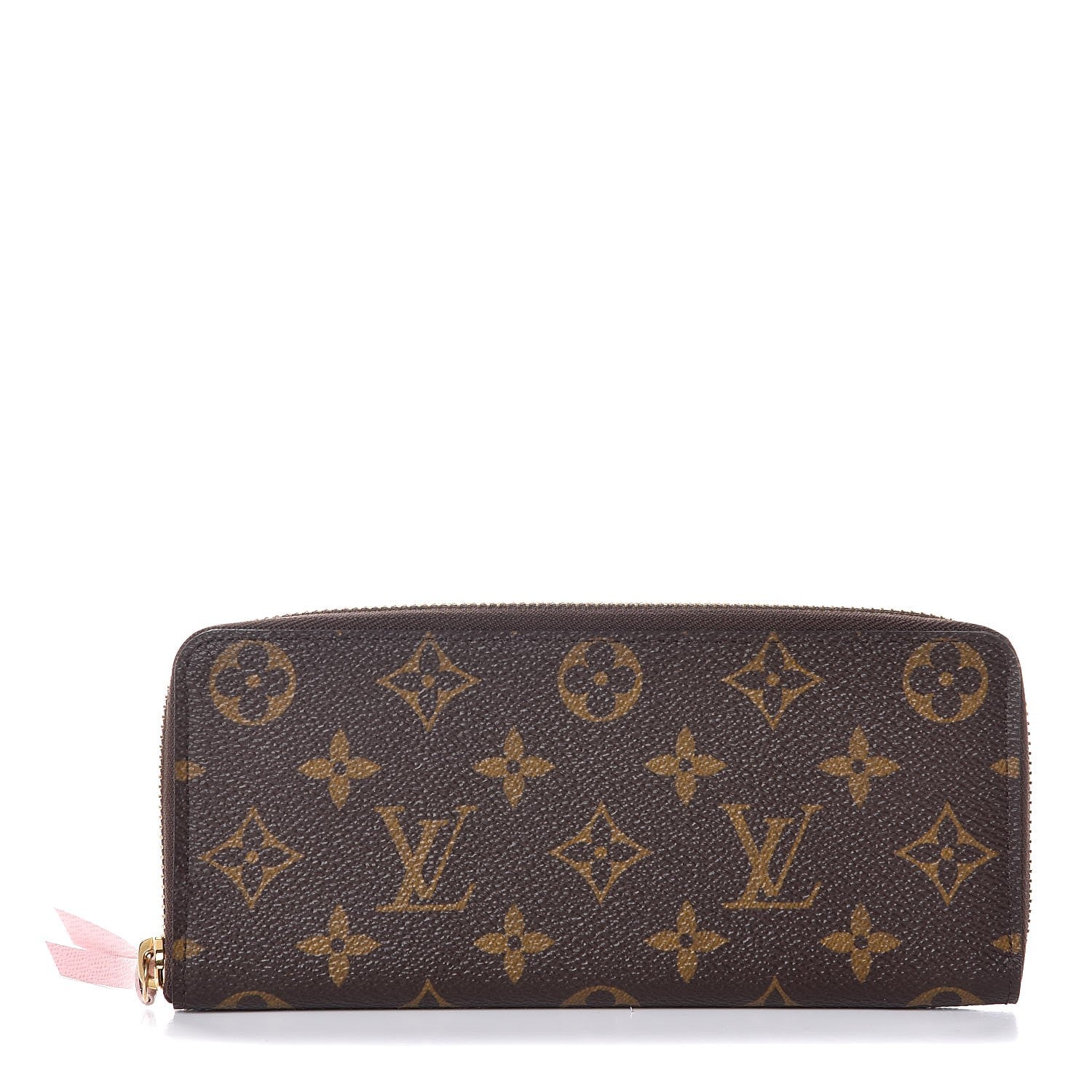 Louis Vuitton Monogram Clemence Wallet Rose Ballerine 1 of 7