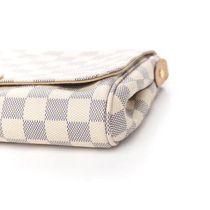 Louis Vuitton Damier Azur Favorite MM 9 of 10