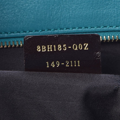 Fendi Pequin Vitello Medium Roll Tote Tobacco Lago 9 of 10