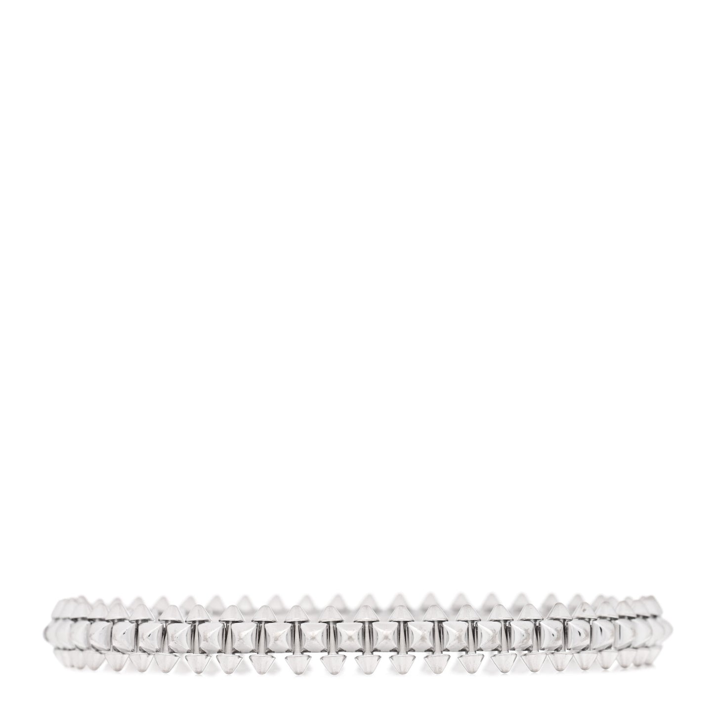 18K White Gold Medium Clash De Cartier Bracelet 18