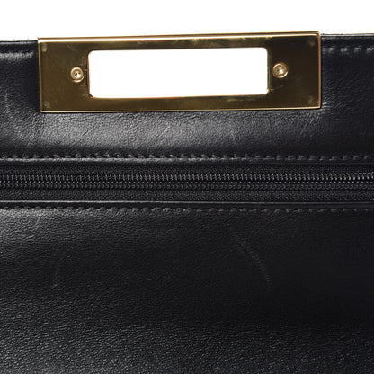 Chanel Lambskin Quilted Golden Class Wallet on Chain WOC Black 8 of 9