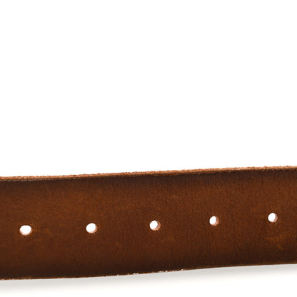 Gucci Faded Calfskin Double G 40mm Belt 85 34 Cuir 5 of 6