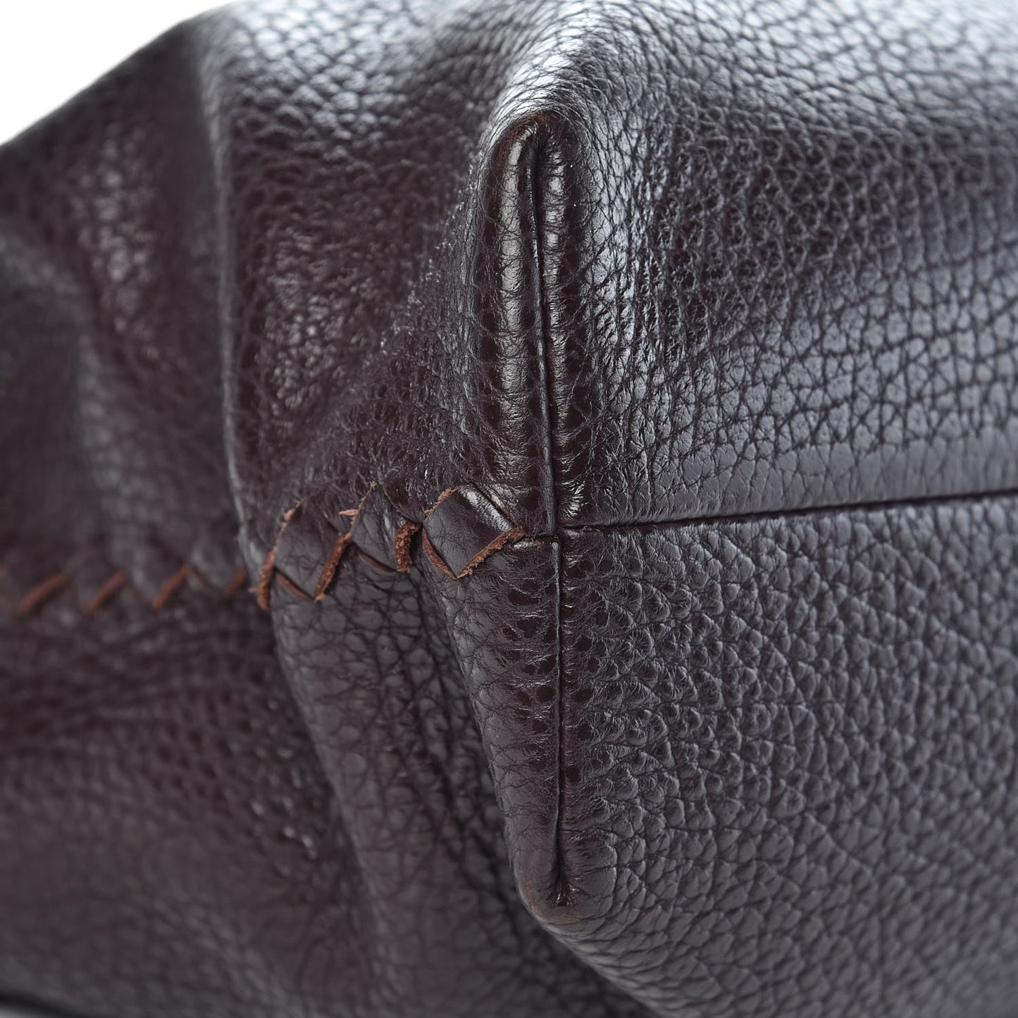 Grained Calfskin Briefcase Gladiol