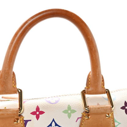 Louis Vuitton Monogram Multicolor Speedy 30 White 13 of 16