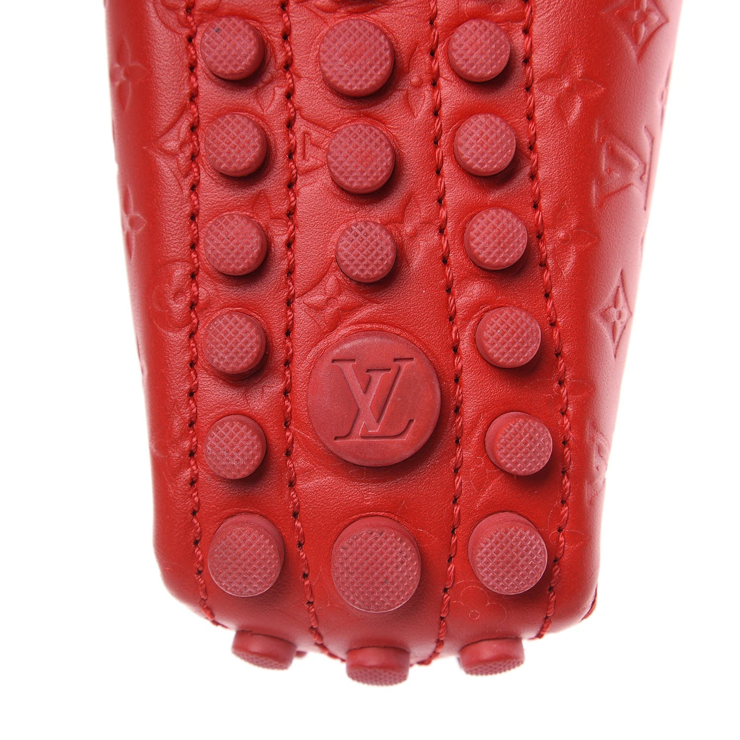 Louis Vuitton Empreinte Gloria Loafers 37 Rouge 7 of 9