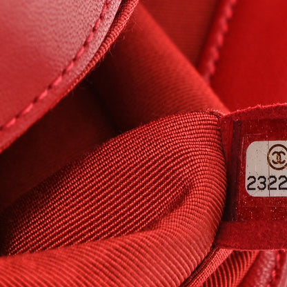 Chanel Lambskin Quilted Medium Boy Flap Red 7 of 11