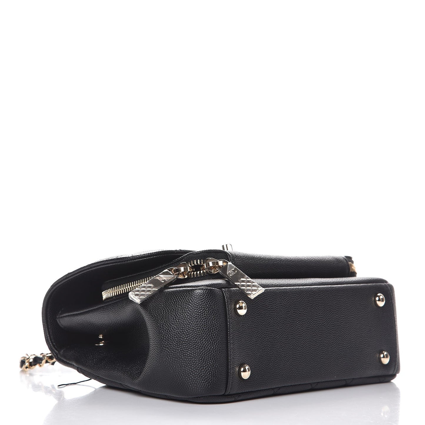 Caviar Quilted Medium Business Affinity Flap Black