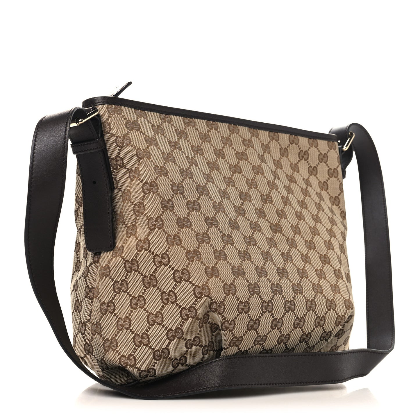 Monogram Messenger Bag Dark Brown