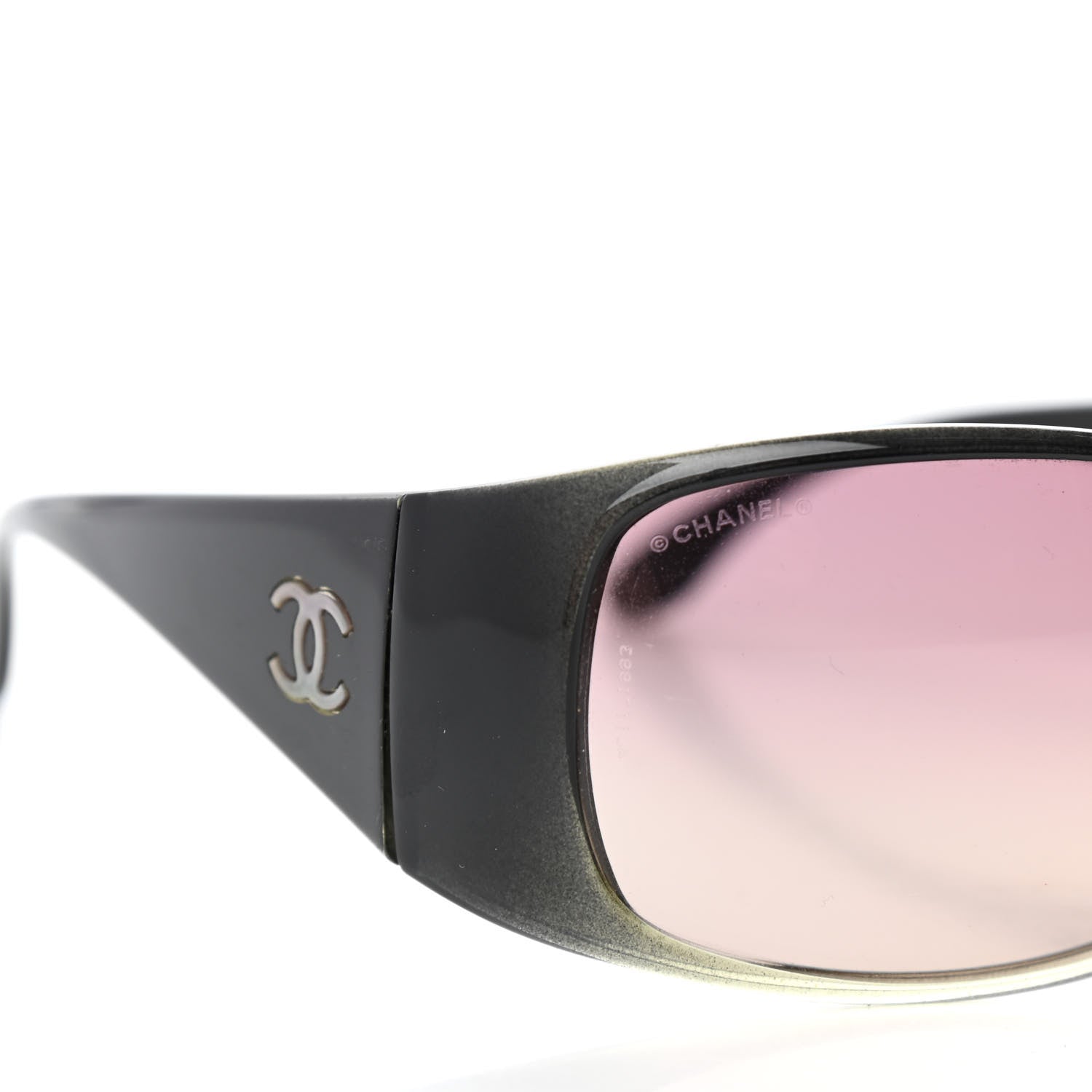 Chanel Mother of Pearl CC Sunglasses 5087-H Black 7 of 8