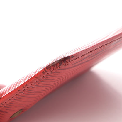 Louis Vuitton Epi Key Pouch Castillan Red 8 of 12
