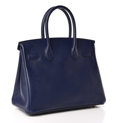 Hermes Epsom Birkin 30 Bleu Saphir 4 of 30