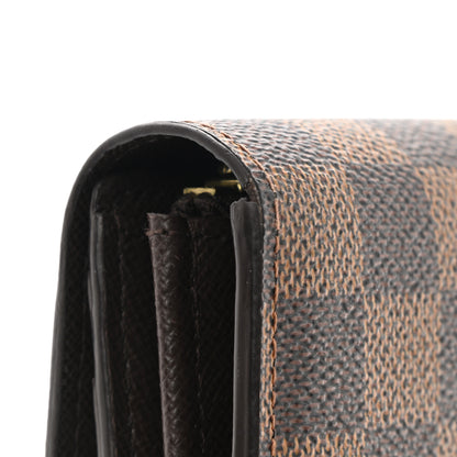 Louis Vuitton Damier Ebene Sarah Wallet 9 of 11