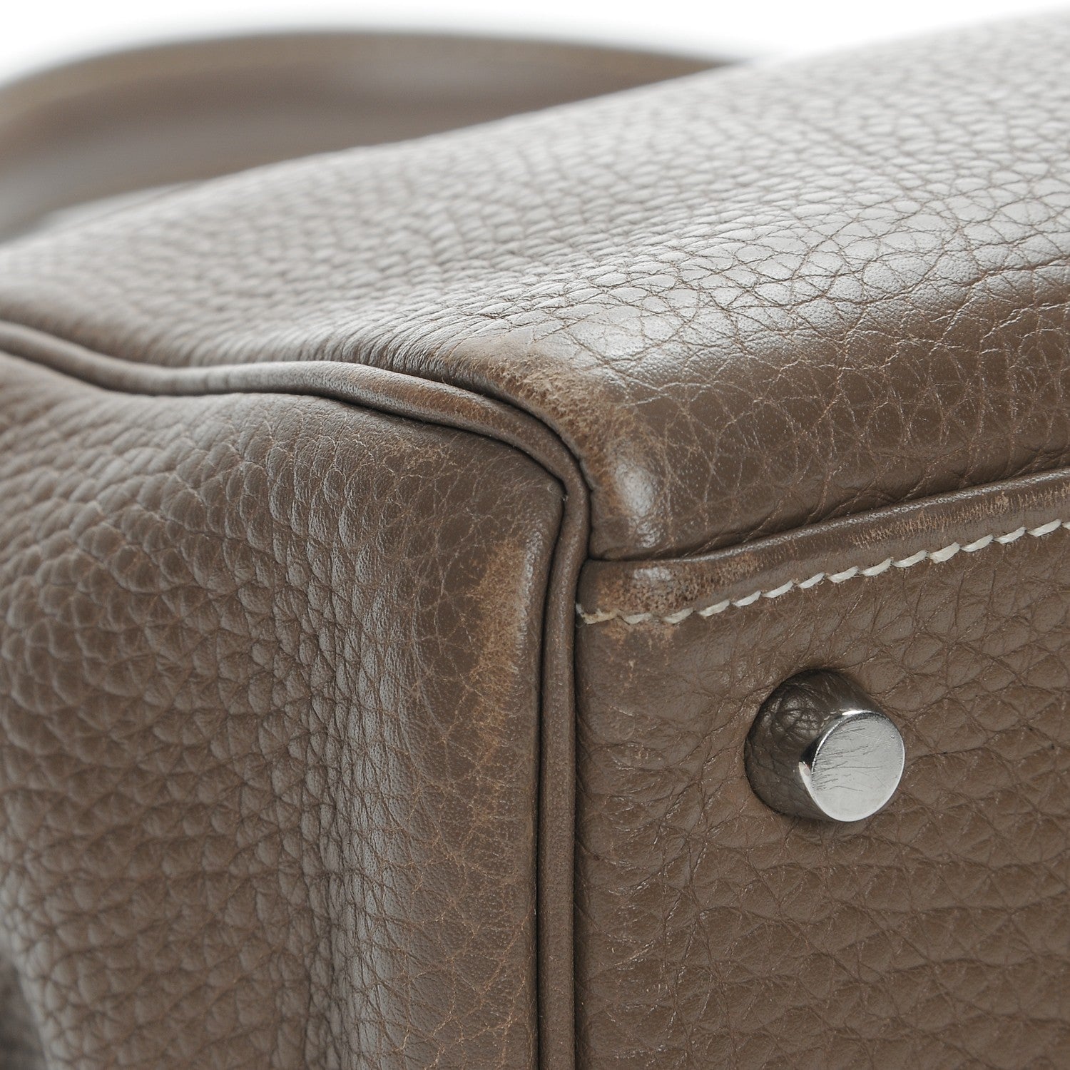 Hermes Togo Kelly Retourne 32 Etoupe 13 of 27