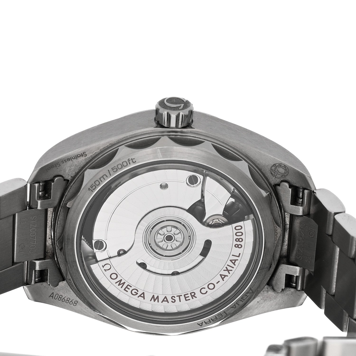 Omega Stainless Steel 34mm Seamaster Aqua Terra 150M Chronometer Automatic Watch Silver 220.10.34.20.02.001 4 of 4