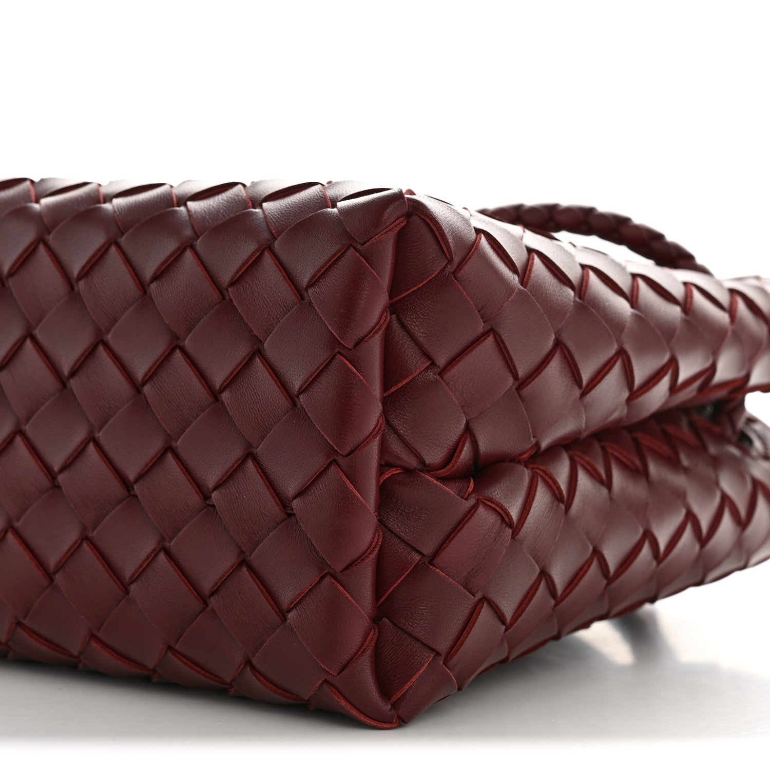 Bottega Veneta Nappa Intrecciato Small Andiamo Shoulder Bag Barolo Barolo 9 of 9