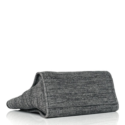 Chanel Canvas Medium Deauville Tote Charcoal 4 of 11