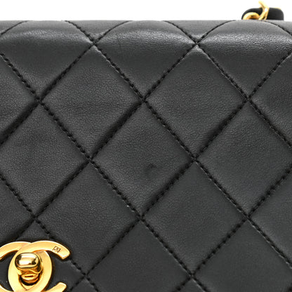 Chanel Lambskin Quilted Small Single Flap Bag Black 11 of 13