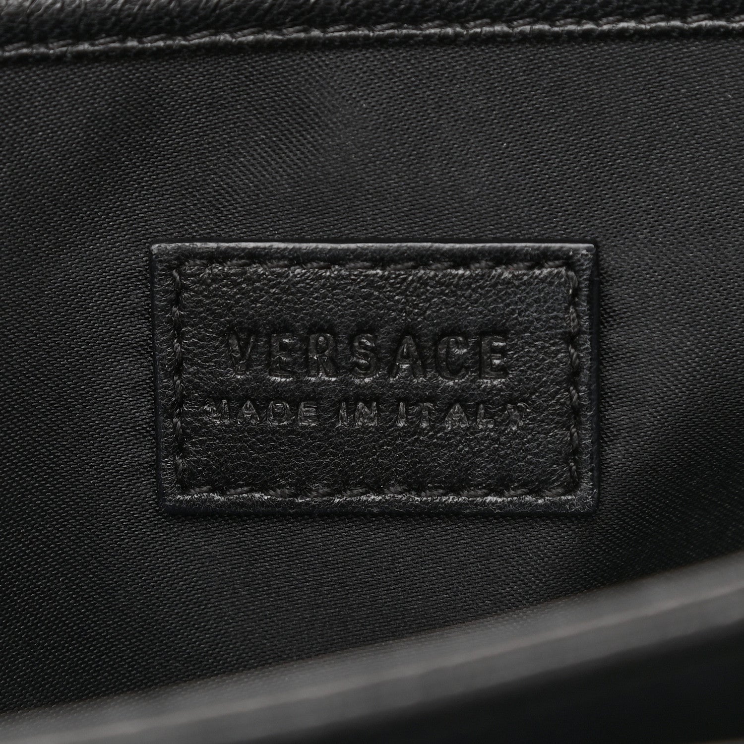Versace Nappa Palazzo Sultan Shoulder Bag Black 5 of 7