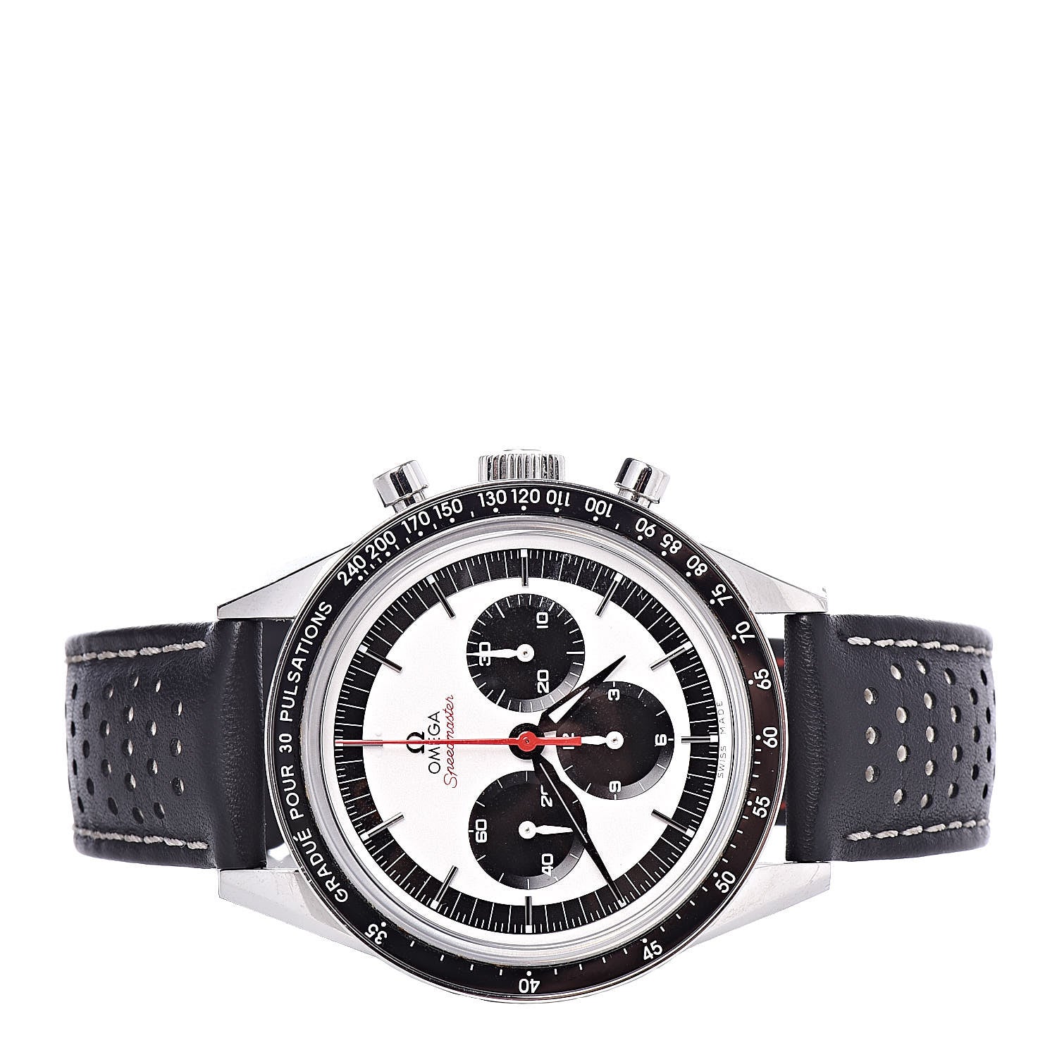 Omega Stainless Steel Calfskin 39mm Speedmaster CK2998 Pulsometer Moonwatch Limited Edition Automatic Watch 311.32.40.30.02.001 3 of 5