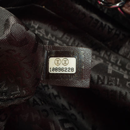 Chanel Distressed Caviar XL Coco Cabas Brown 7 of 7