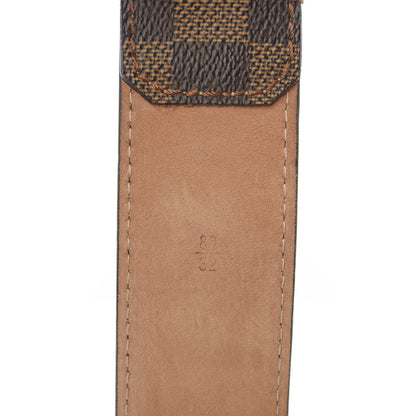 Louis Vuitton Damier Ebene Inventeur Belt 80 32 4 of 7
