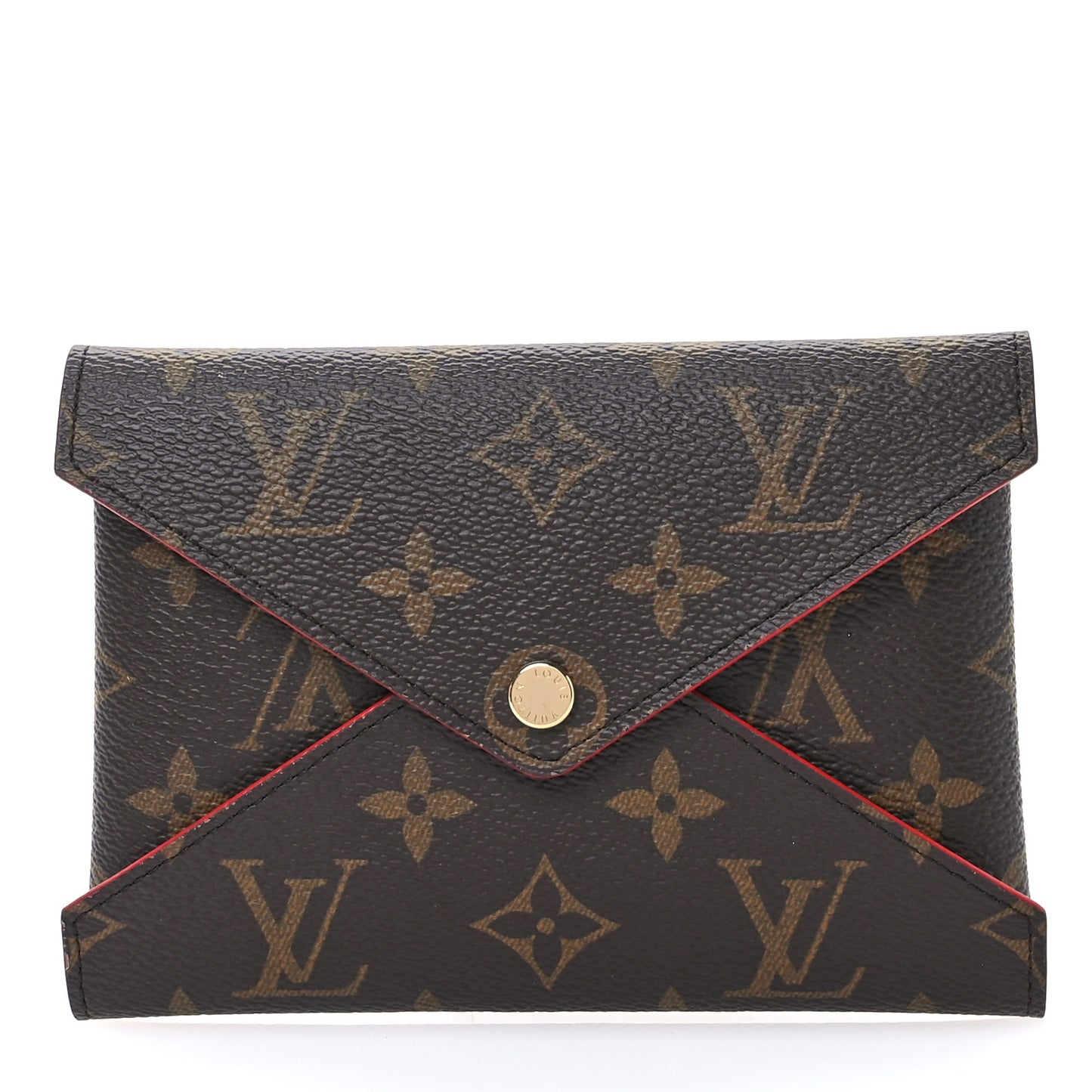 Monogram Medium Kirigami Pochette Insert Coquelicot