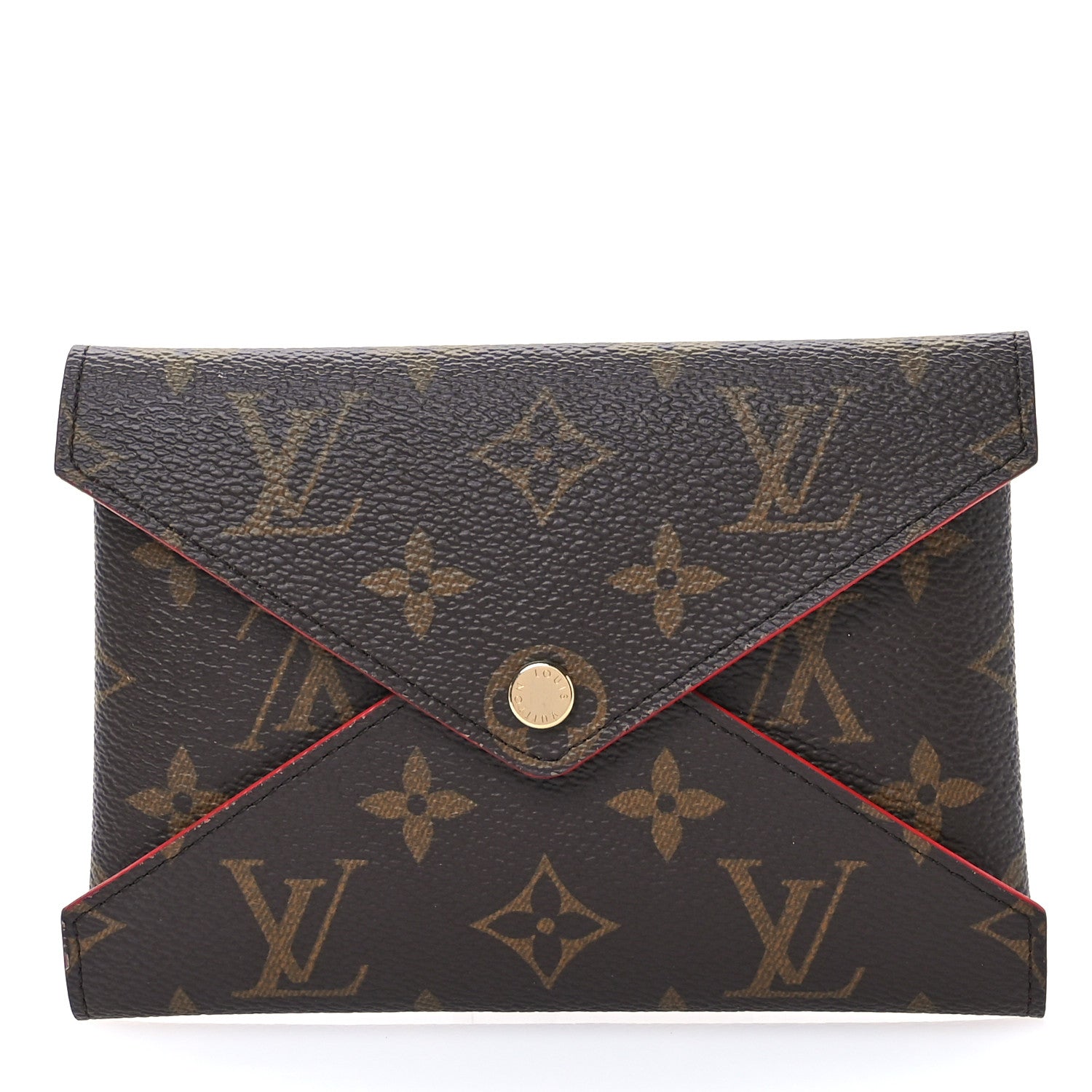 Louis Vuitton Monogram Medium Kirigami Pochette Insert Coquelicot 1 of 6