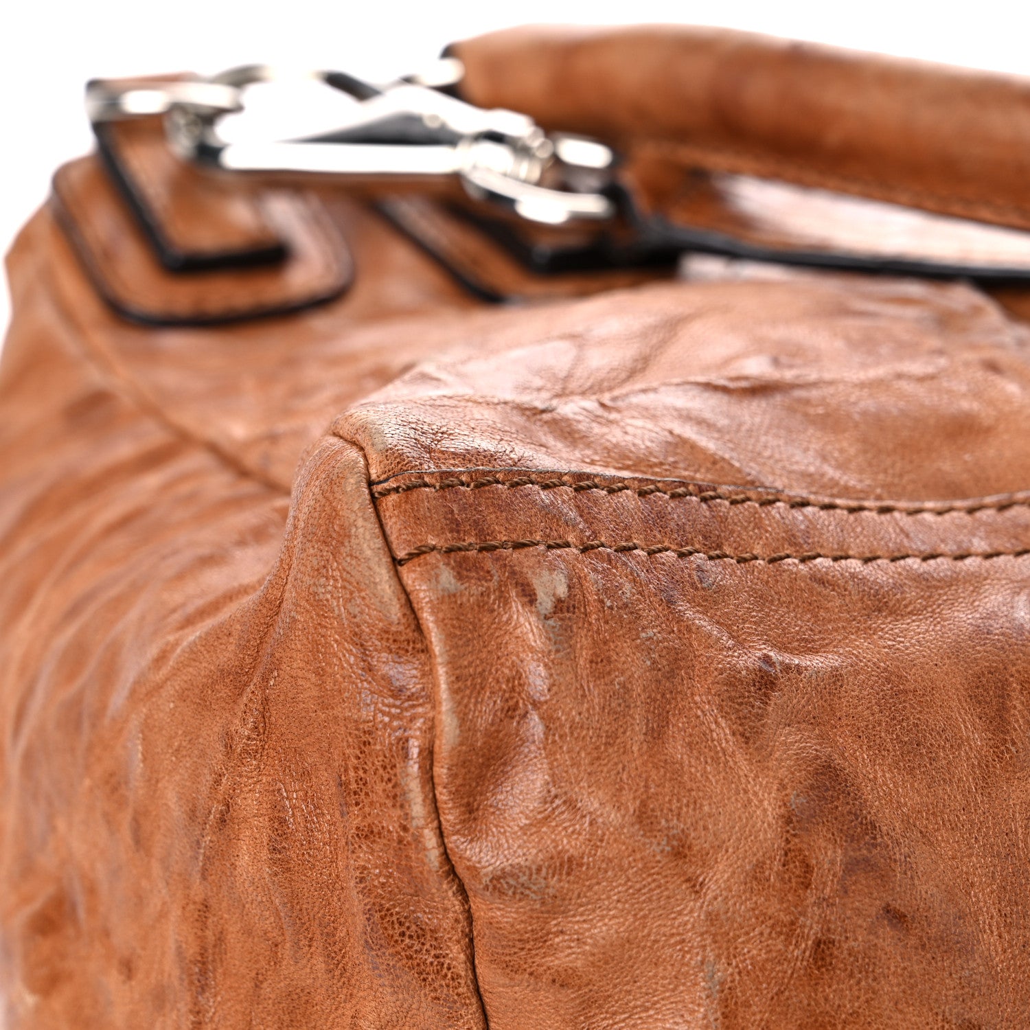 Givenchy Tumbled Sheepskin Medium Pandora Cigare 9 of 18