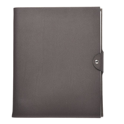 Hermes Togo Ulysse GM Notebook Cover Etain 1 of 6