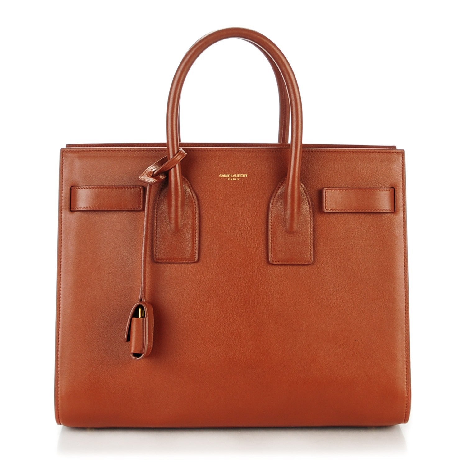 Saint Laurent Calfskin Small Sac de Jour Cotto 1 of 8