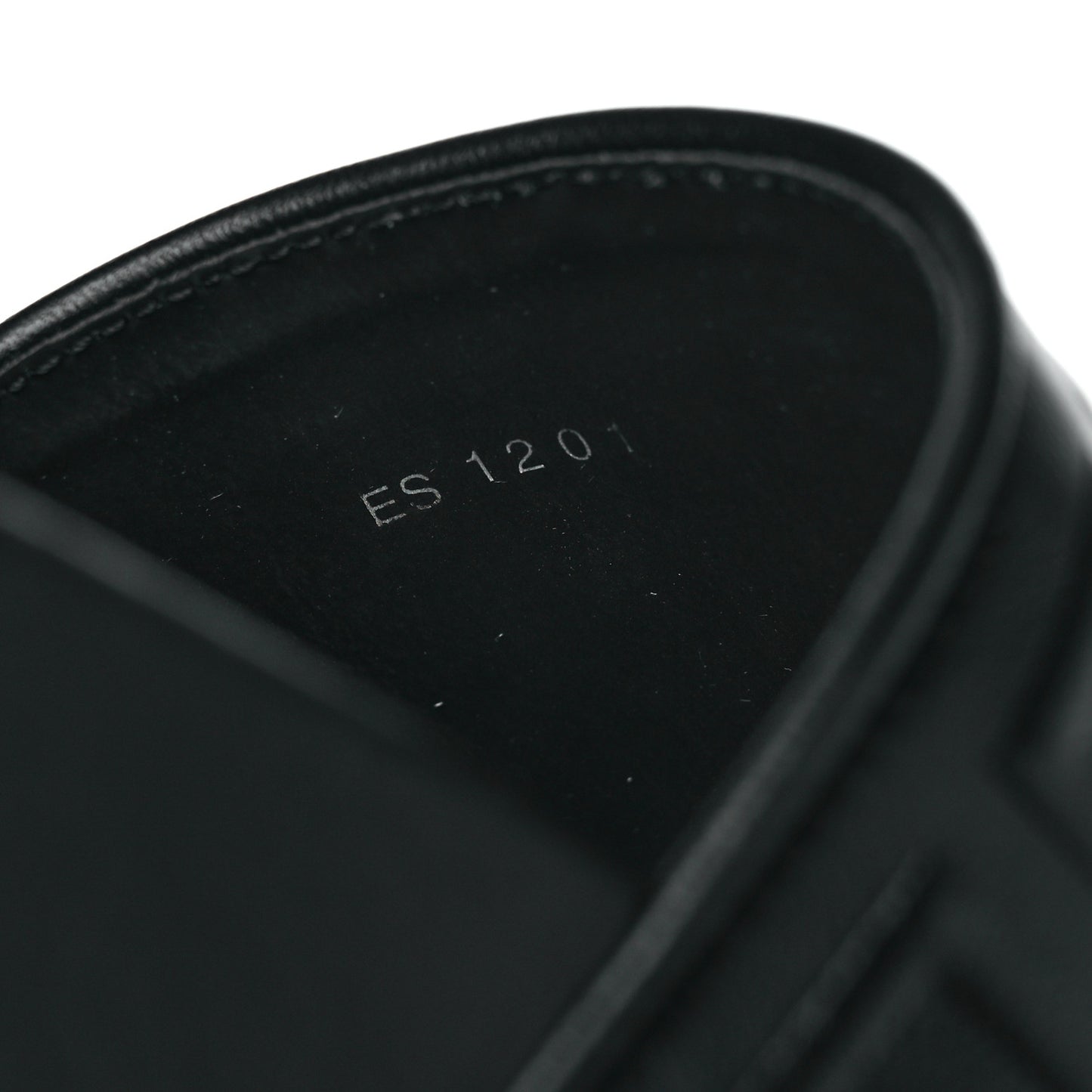 Lambskin 4G Logo Slides 38 Black