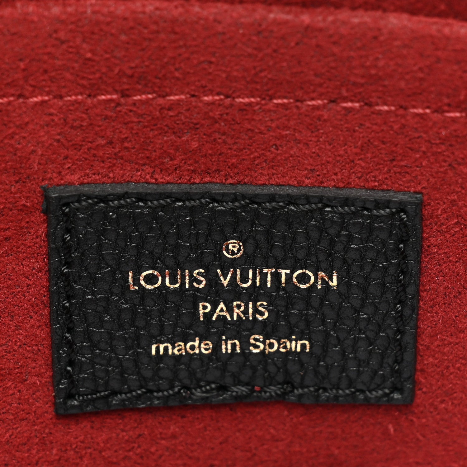 Louis Vuitton Empreinte Monogram Giant Multi Pochette Accessories Black Beige 7 of 11