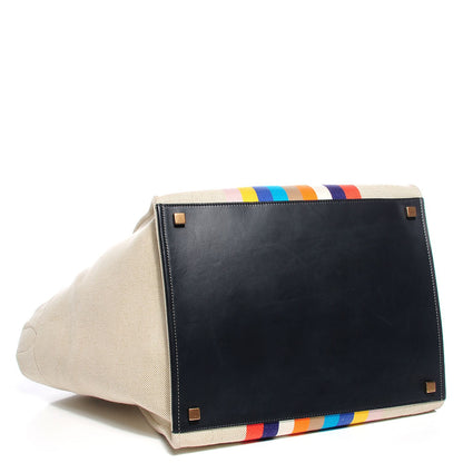 Celine Cotton Canvas Medium Phantom Luggage Multicolor 4 of 8