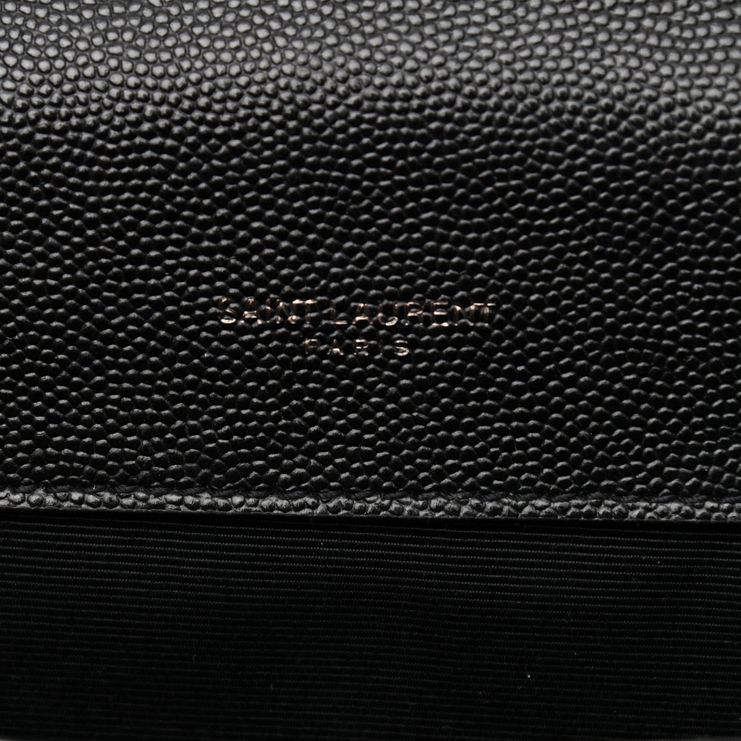 Saint Laurent Grain De Poudre Textured Mixed Matelasse Triquilt Small Monogram Satchel Black 6 of 12