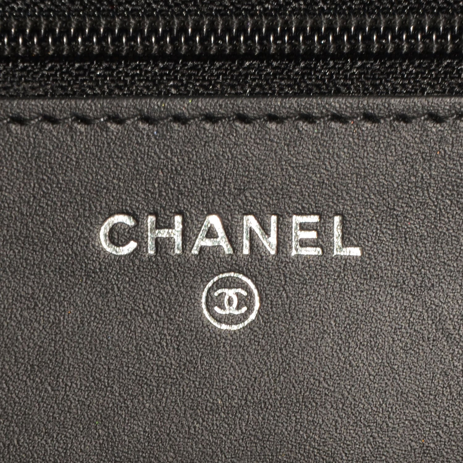 Chanel Caviar Quilted Boy Wallet On Chain WOC Black 6 of 8