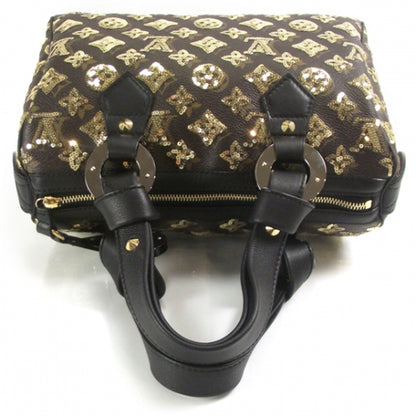Louis Vuitton Monogram Sequins Eclipse Speedy 28 Gold 5 of 8
