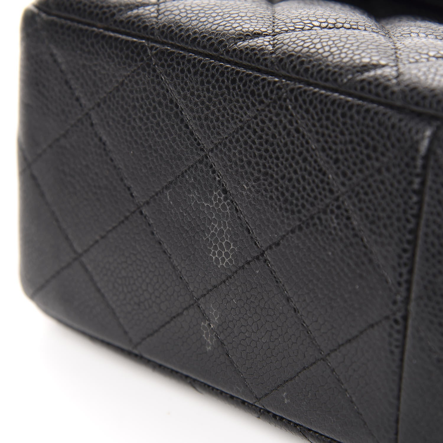 Chanel Caviar Quilted Jumbo Double Flap Black 10 of 11