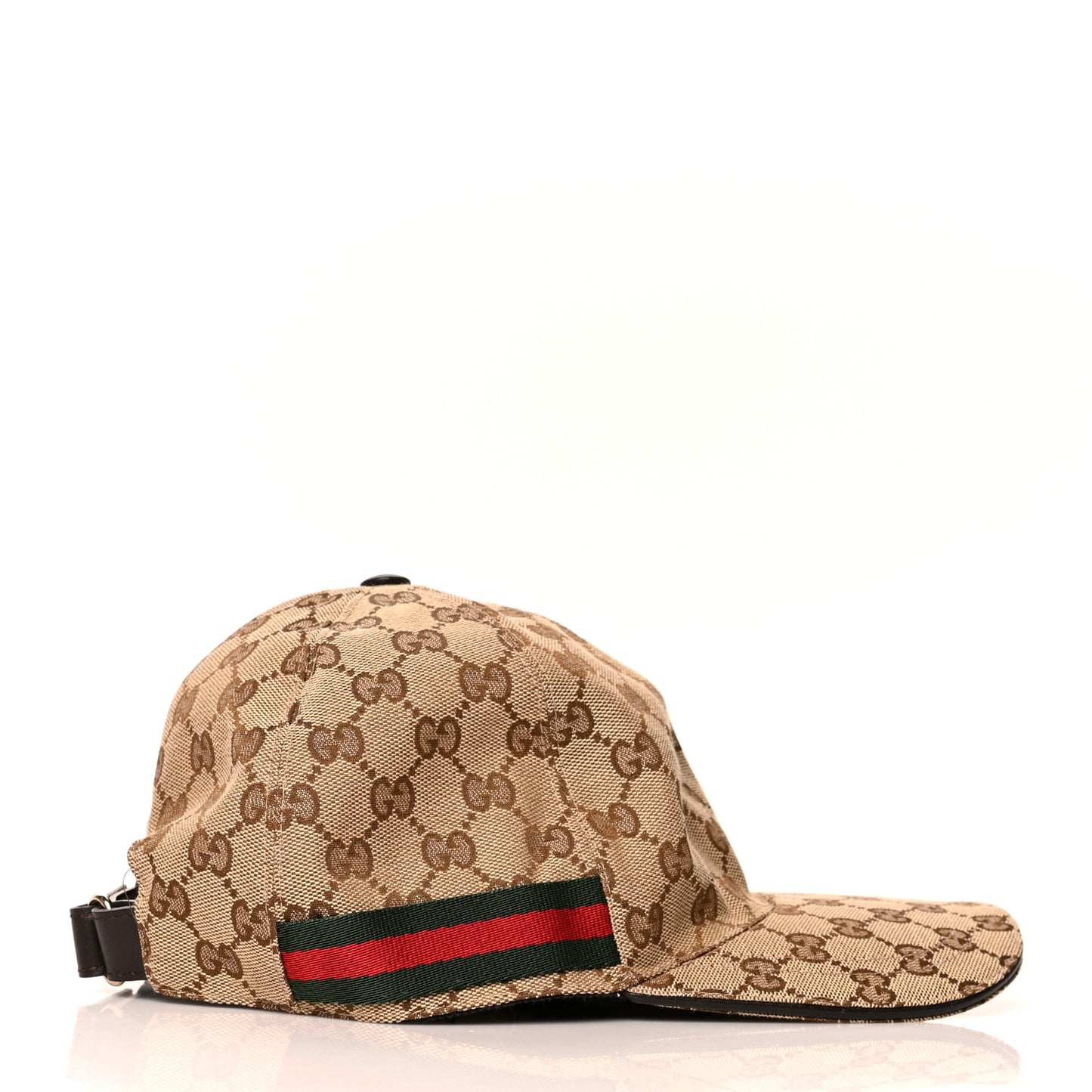 Monogram Web Baseball Hat M Beige Cocoa