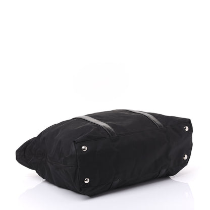 Prada Tessuto Nylon Soft Calf Tote Black 3 of 12