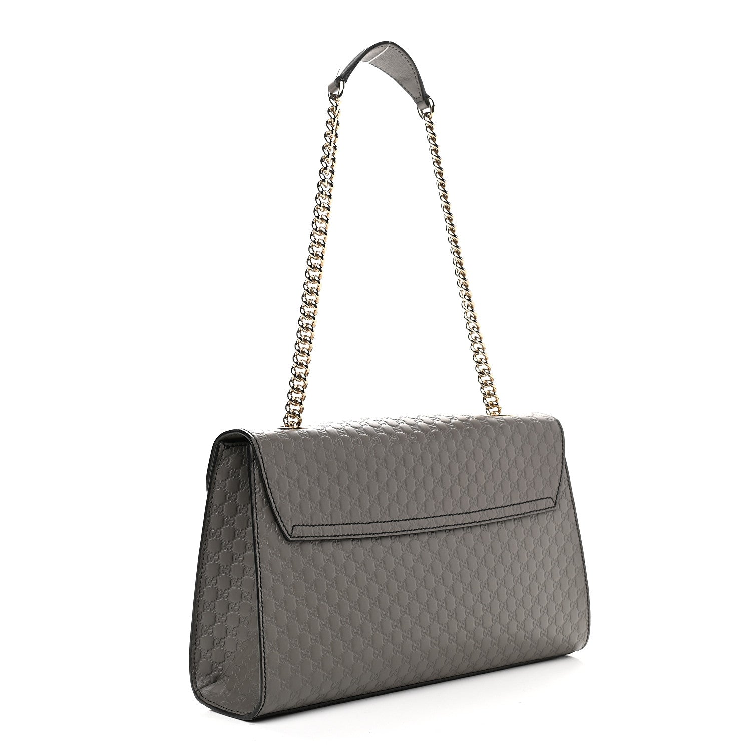 Gucci Soft Microguccissima Medium Emily Chain Shoulder Bag Loess 3 of 10