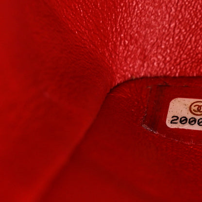 Chanel Lambskin Quilted Jumbo Double Flap Red 7 of 13