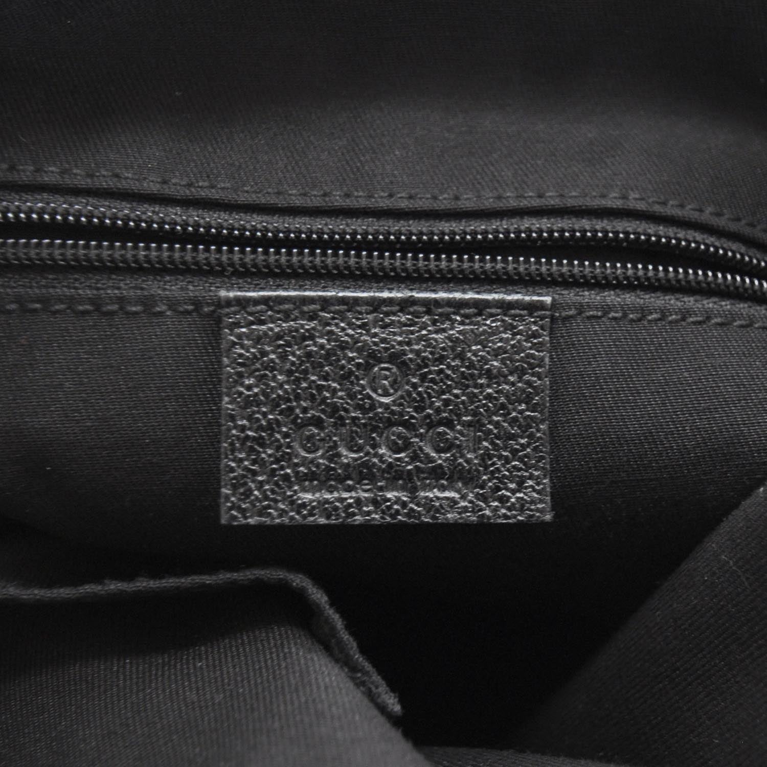 Gucci Monogram Abbey Shoulder Bag Black 9 of 10