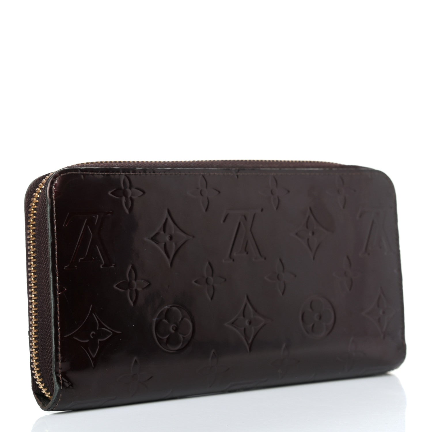 Louis Vuitton Vernis Zippy Wallet Amarante 3 of 7