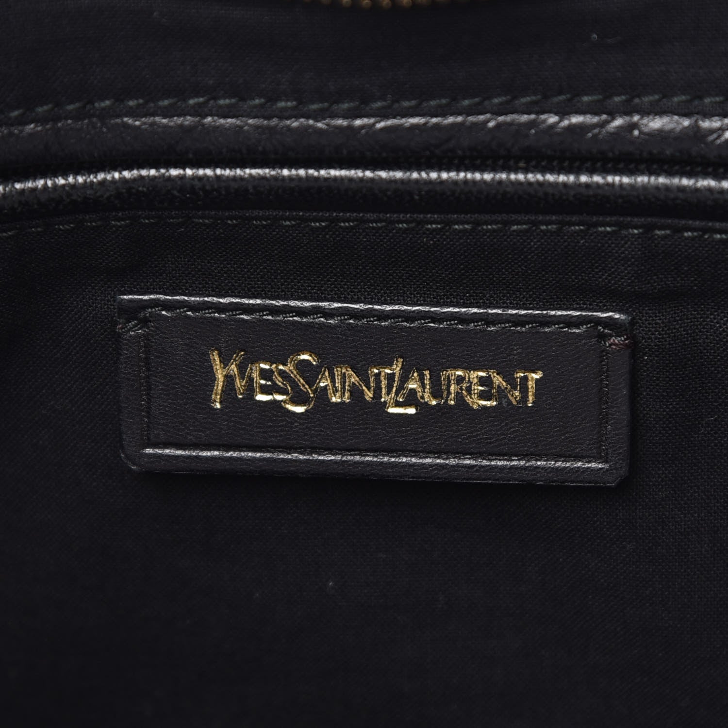 Saint Laurent Sheepskin Large Cabas ChYc Black 6 of 14