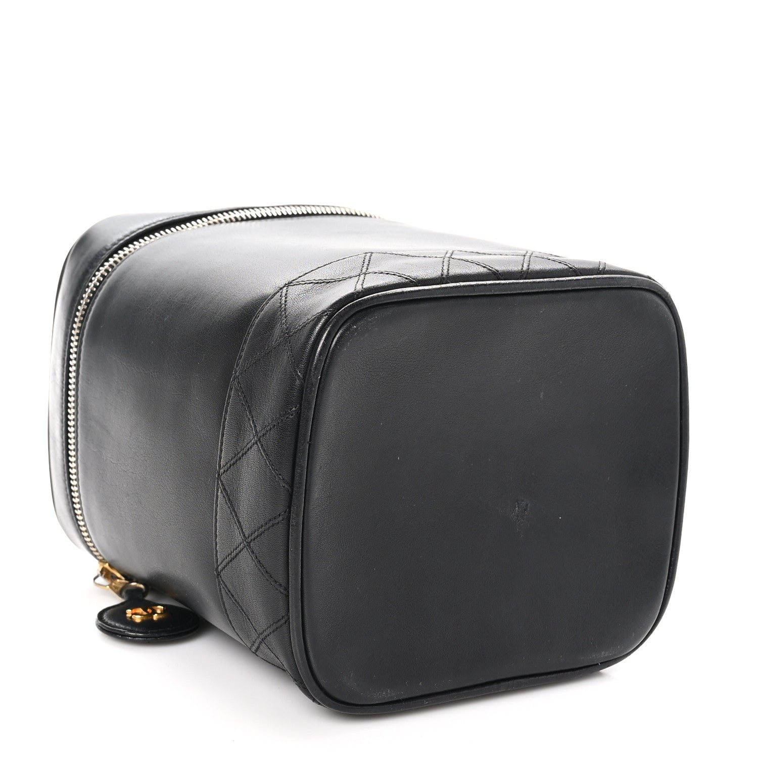 Chanel Lambskin Vanity Cosmetic Bag Black 4 of 12